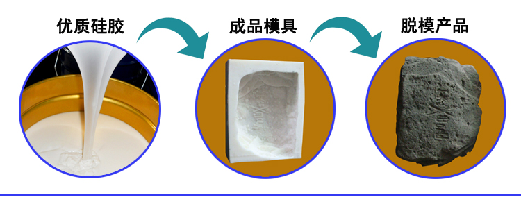 文化石（shí）矽膠模具成品