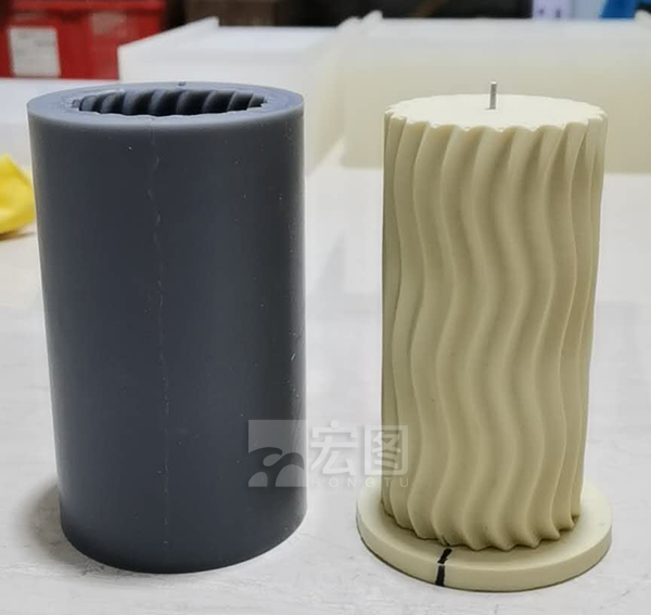 創意香薰啦模具矽膠使用