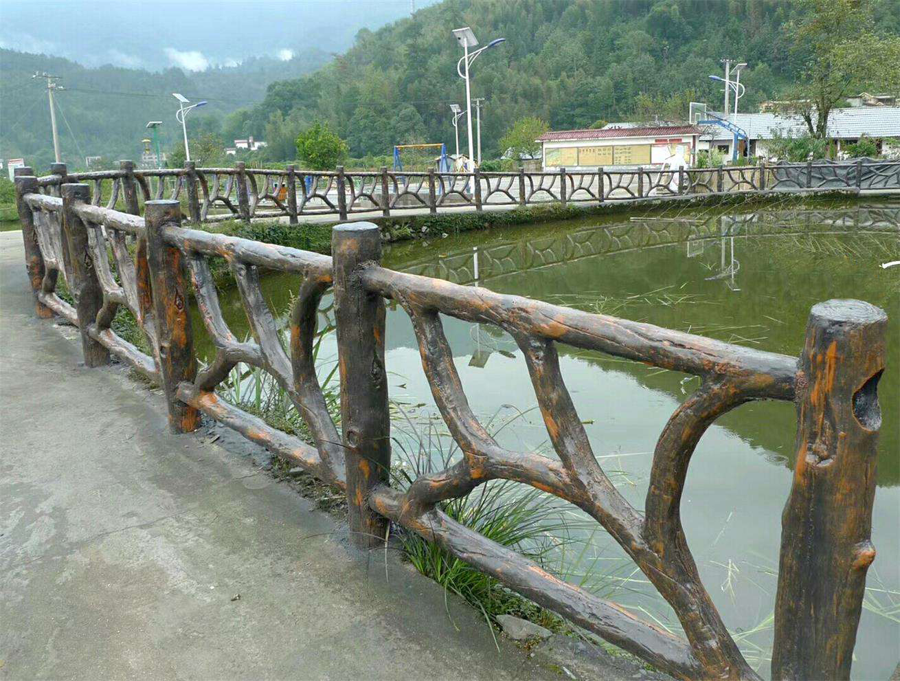 水泥欄杆