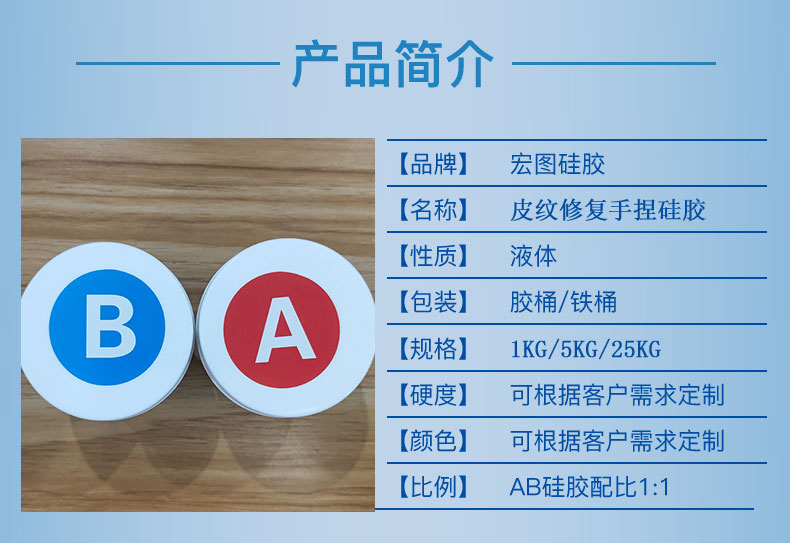 皮紋皮具修複手捏矽膠