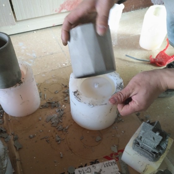 水泥製品模具（jù）矽膠應用