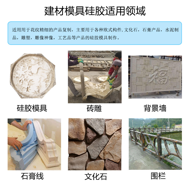 建築（zhù）裝飾模具矽膠